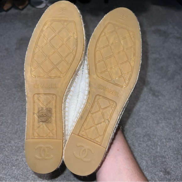 Chanel espadrilles black and white size 39 NEW - Picture 3 of 4